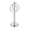 mDesign Metal Fingertip Towel Holder for Bath Vanity Countertop